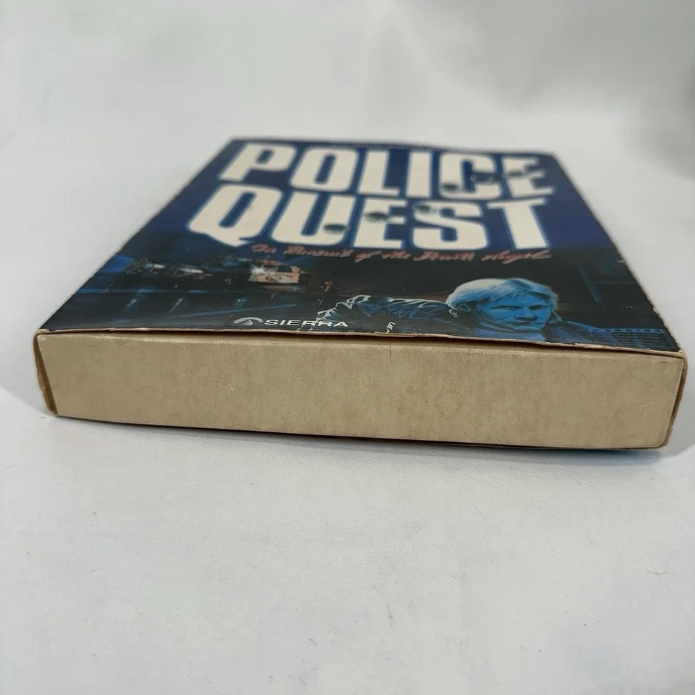 Police Quest Pursuit of Death Angel‎ (PC, US) Adventure Sierra Big Box NO DISCS